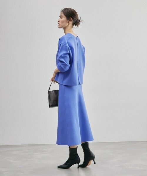 ROPE' / ロペ ミニ・ひざ丈スカート | スウェットライクニットフレアスカート | 詳細15