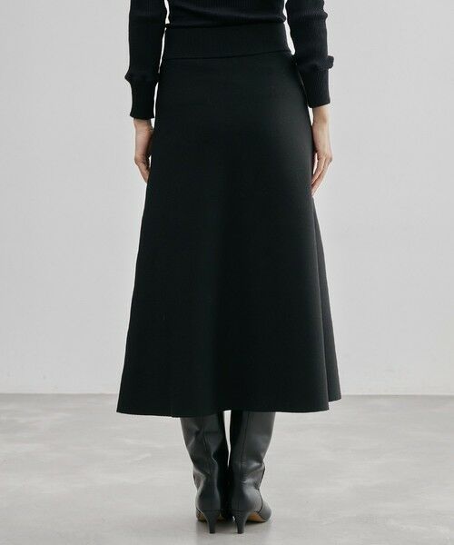 ROPE' / ロペ ミニ・ひざ丈スカート | スウェットライクニットフレアスカート | 詳細8