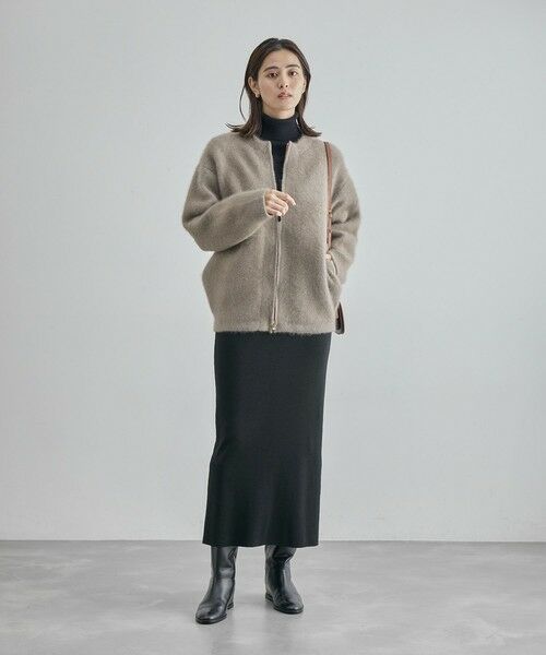 ROPE' / ロペ ミニ・ひざ丈スカート | ニットスカート（インナーパンツ内蔵） | 詳細1