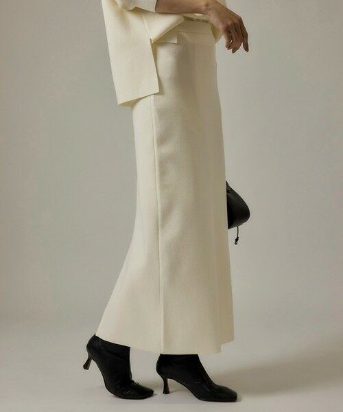 ROPE' / ロペ ミニ・ひざ丈スカート | 【J'aDoRe・店舗限定】ハイゲージウールスムースIラインニットスカート/セットアップ対応 | 詳細13