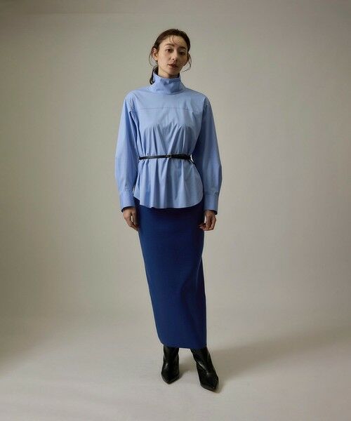 ROPE' / ロペ ミニ・ひざ丈スカート | 【J'aDoRe・店舗限定】ハイゲージウールスムースIラインニットスカート/セットアップ対応 | 詳細20