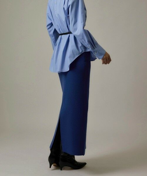 ROPE' / ロペ ミニ・ひざ丈スカート | 【J'aDoRe・店舗限定】ハイゲージウールスムースIラインニットスカート/セットアップ対応 | 詳細21