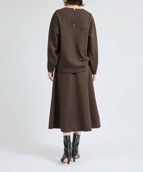 ROPE' / ロペ ミニ・ひざ丈スカート | 梨地フレアスカート/セットアップ対応【Sサイズフェア対象】 | 詳細2