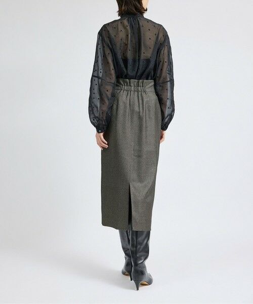 ROPE' / ロペ ミニ・ひざ丈スカート | ラメ千鳥ポケット付きタイトスカート | 詳細7