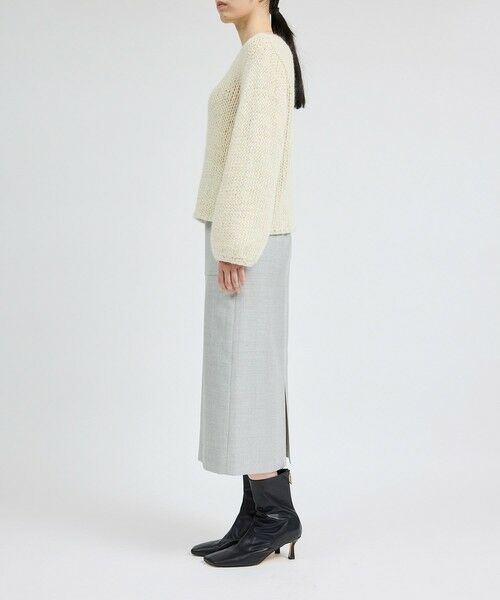 ROPE' / ロペ ミニ・ひざ丈スカート | ラメ千鳥ポケット付きタイトスカート | 詳細9