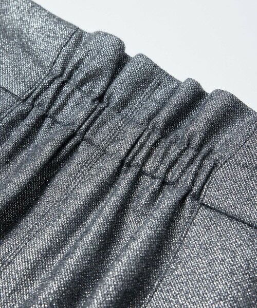 ROPE' / ロペ ミニ・ひざ丈スカート | BALLI (バリ)ラメ無地ポケット付きタイトスカート | 詳細7