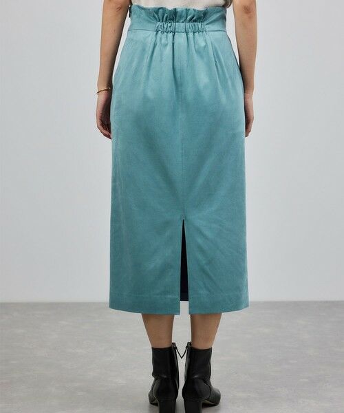 ROPE' / ロペ ミニ・ひざ丈スカート | [美人スカート]スエードポケット付きタイトスカート/イージーケア | 詳細19