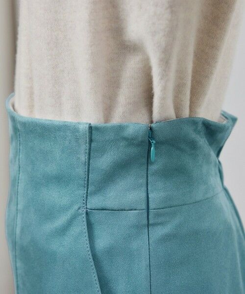 ROPE' / ロペ ミニ・ひざ丈スカート | [美人スカート]スエードポケット付きタイトスカート/イージーケア | 詳細22