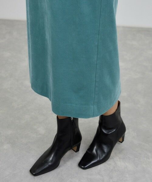 ROPE' / ロペ ミニ・ひざ丈スカート | [美人スカート]スエードポケット付きタイトスカート/イージーケア | 詳細25