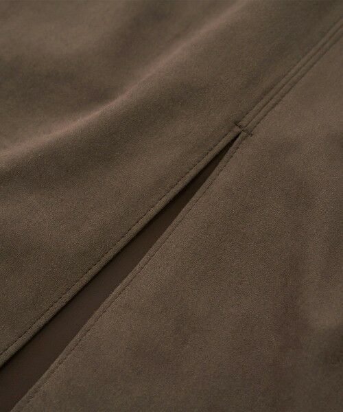 ROPE' / ロペ ミニ・ひざ丈スカート | [美人スカート]スエードポケット付きタイトスカート/イージーケア | 詳細28