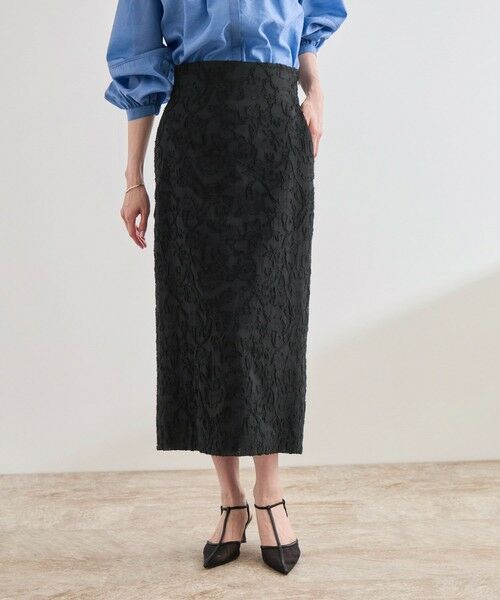 ROPE' / ロペ ミニ・ひざ丈スカート | ジャガードタイトスカート/セットアップ対応 | 詳細11