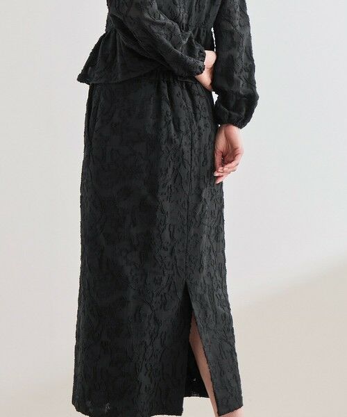 ROPE' / ロペ ミニ・ひざ丈スカート | ジャガードタイトスカート/セットアップ対応 | 詳細12