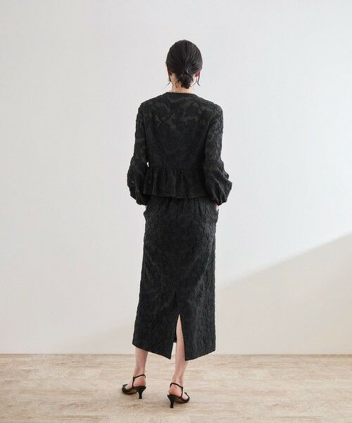 ROPE' / ロペ ミニ・ひざ丈スカート | ジャガードタイトスカート/セットアップ対応 | 詳細14