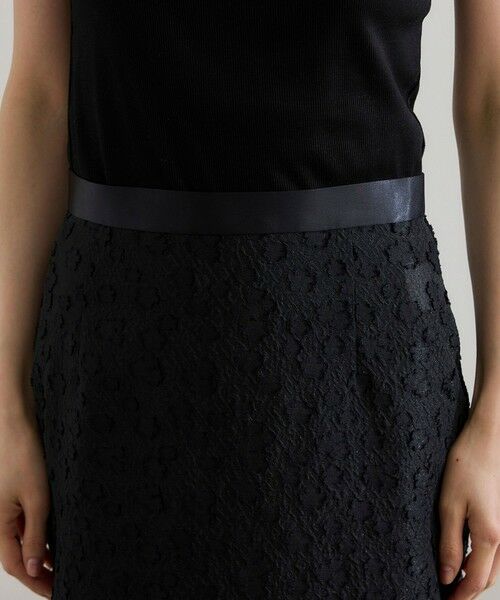 ROPE' / ロペ ミニ・ひざ丈スカート | 【洗える】【WEB・一部店舗限定】フラワージャガードスカート/セットアップ対応 | 詳細15