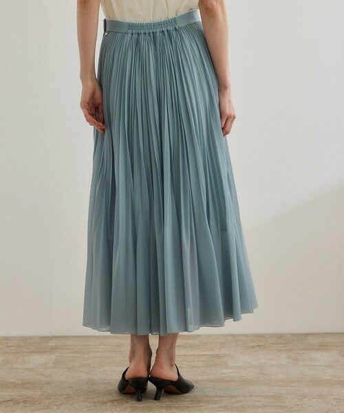 ROPE' / ロペ ミニ・ひざ丈スカート | 【洗える】【WEB・一部店舗限定】サーキュラー手絞りプリーツスカート | 詳細16