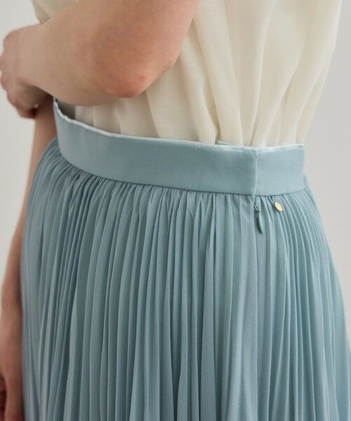 ROPE' / ロペ ミニ・ひざ丈スカート | 【洗える】【WEB・一部店舗限定】サーキュラー手絞りプリーツスカート | 詳細19
