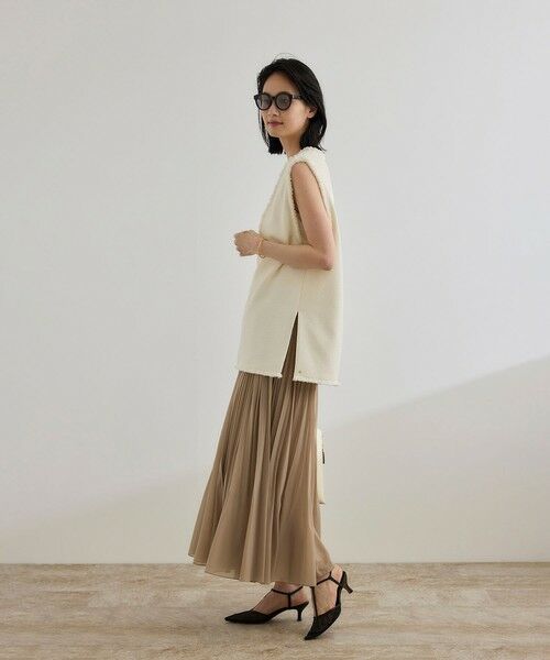 ROPE' / ロペ ミニ・ひざ丈スカート | 【洗える】【WEB・一部店舗限定】サーキュラー手絞りプリーツスカート | 詳細9