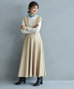 ROPE' / ロペ ドレス | 【エディター三尋木奈保さんコラボ】きれいめジャンパースカート