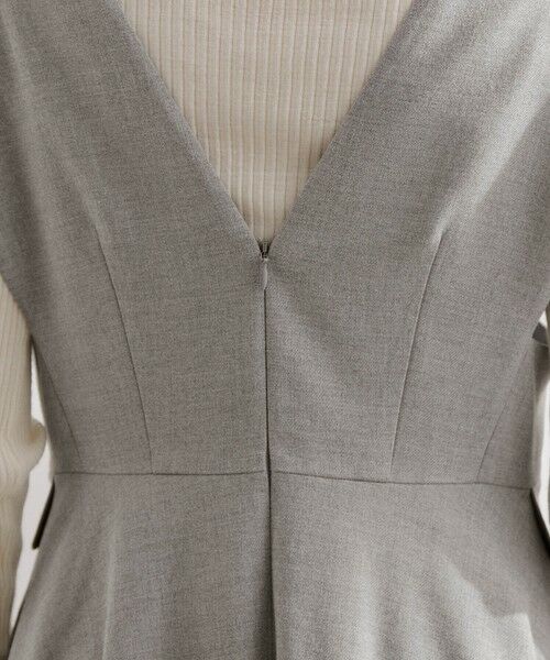 ROPE' / ロペ ドレス | 【エディター三尋木奈保さんコラボ】きれいめジャンパースカート | 詳細12