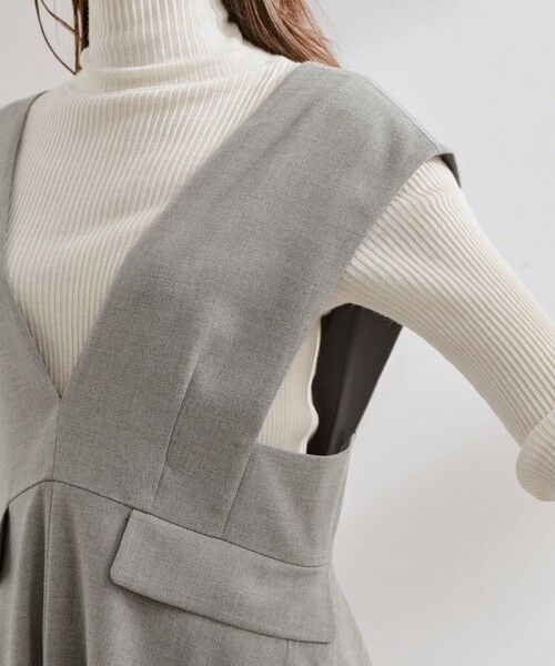 ROPE' / ロペ ドレス | 【エディター三尋木奈保さんコラボ】きれいめジャンパースカート | 詳細13