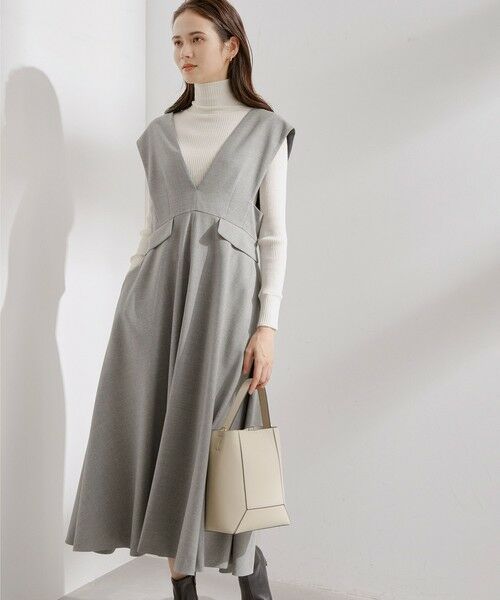 ROPE' / ロペ ドレス | 【エディター三尋木奈保さんコラボ】きれいめジャンパースカート | 詳細19