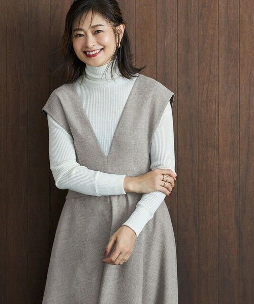 ROPE' / ロペ ドレス | 【エディター三尋木奈保さんコラボ】きれいめジャンパースカート | 詳細2