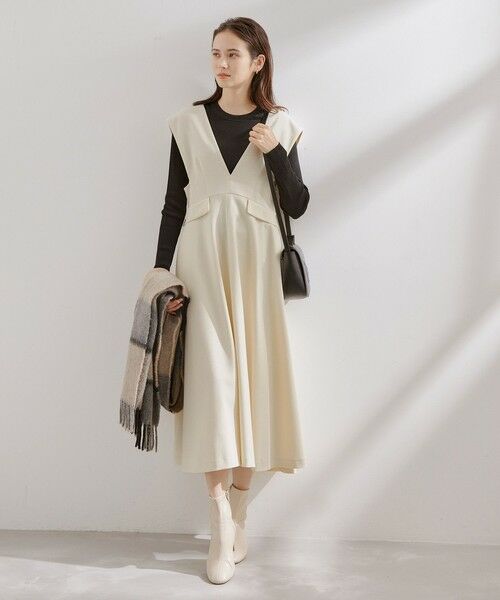 ROPE' / ロペ ドレス | 【エディター三尋木奈保さんコラボ】きれいめジャンパースカート | 詳細22
