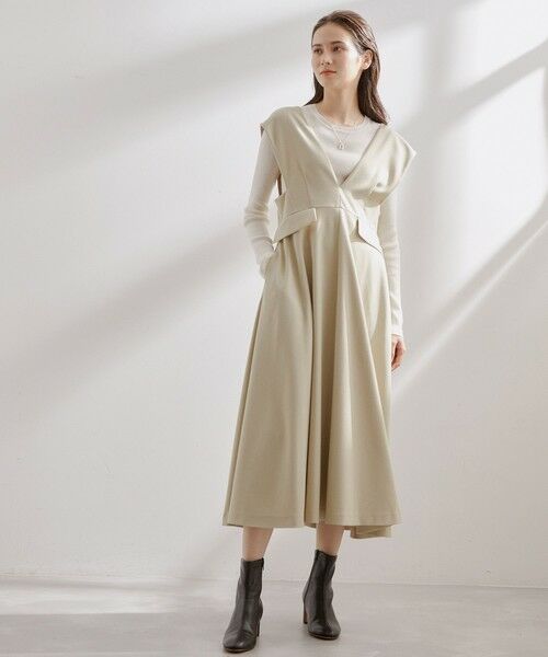 ROPE' / ロペ ドレス | 【エディター三尋木奈保さんコラボ】きれいめジャンパースカート | 詳細24