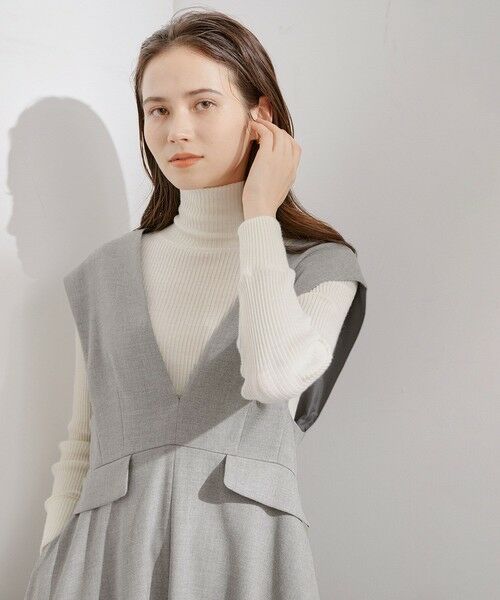 ROPE' / ロペ ドレス | 【エディター三尋木奈保さんコラボ】きれいめジャンパースカート | 詳細4