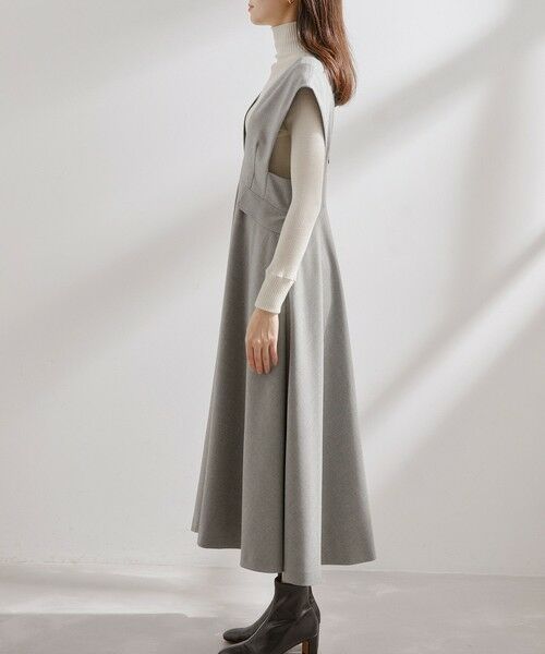 ROPE' / ロペ ドレス | 【エディター三尋木奈保さんコラボ】きれいめジャンパースカート | 詳細9