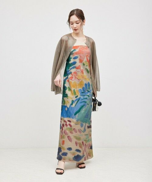 ROPE' / ロペ ロング・マキシ丈ワンピース | 【ROPE' meets Henri Matisse】プリントサマードレス | 詳細3