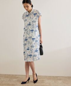 ROPE' / ロペ ロング・マキシ丈ワンピース | 【洗える】トワルドジュイベルテッドミニワンピース