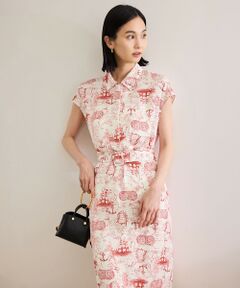 ROPE' / ロペ ロング・マキシ丈ワンピース | 【洗える】トワルドジュイベルテッドミニワンピース