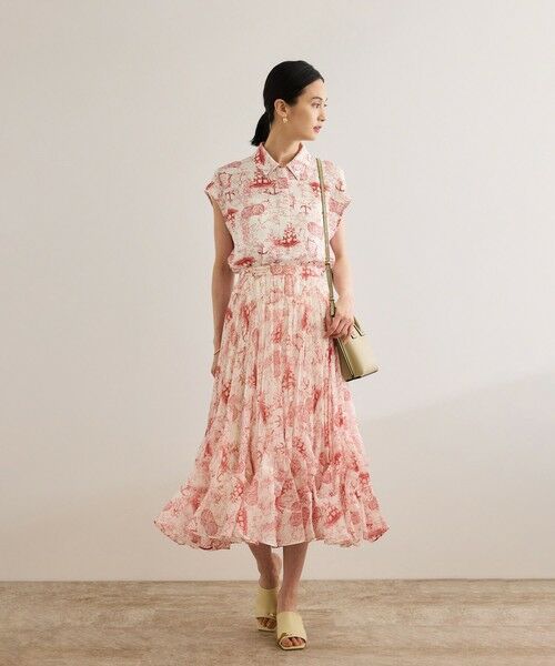 ROPE' / ロペ ロング・マキシ丈ワンピース | 【洗える】トワルドジュイベルテッドミニワンピース | 詳細2