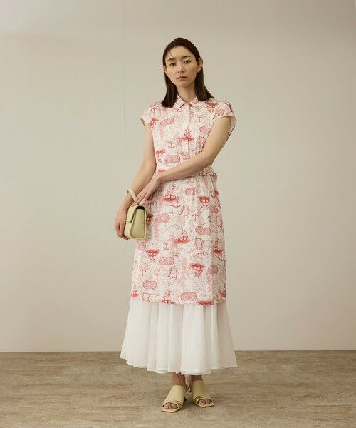 ROPE' / ロペ ロング・マキシ丈ワンピース | 【洗える】トワルドジュイベルテッドミニワンピース | 詳細21