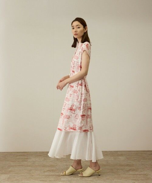 ROPE' / ロペ ロング・マキシ丈ワンピース | 【洗える】トワルドジュイベルテッドミニワンピース | 詳細22