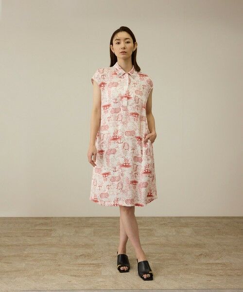 ROPE' / ロペ ロング・マキシ丈ワンピース | 【洗える】トワルドジュイベルテッドミニワンピース | 詳細23