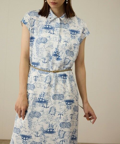 ROPE' / ロペ ロング・マキシ丈ワンピース | 【洗える】トワルドジュイベルテッドミニワンピース | 詳細25