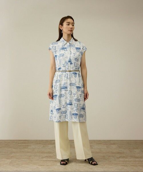 ROPE' / ロペ ロング・マキシ丈ワンピース | 【洗える】トワルドジュイベルテッドミニワンピース | 詳細28