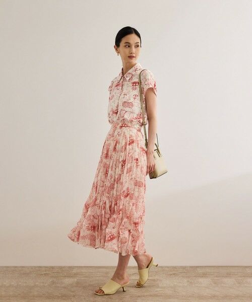 ROPE' / ロペ ロング・マキシ丈ワンピース | 【洗える】トワルドジュイベルテッドミニワンピース | 詳細3