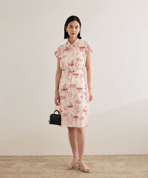 ROPE' / ロペ ロング・マキシ丈ワンピース | 【洗える】トワルドジュイベルテッドミニワンピース | 詳細5