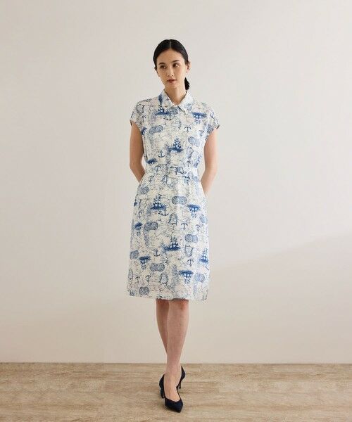 ROPE' / ロペ ロング・マキシ丈ワンピース | 【洗える】トワルドジュイベルテッドミニワンピース | 詳細7