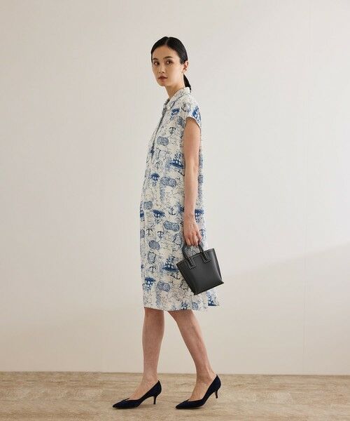 ROPE' / ロペ ロング・マキシ丈ワンピース | 【洗える】トワルドジュイベルテッドミニワンピース | 詳細8