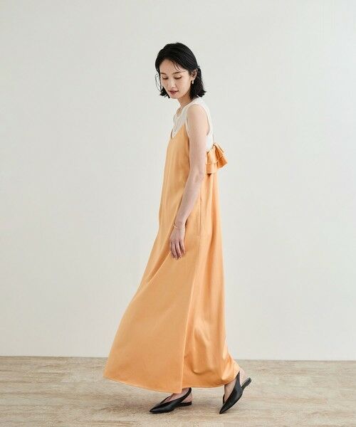 ROPE' / ロペ ドレス | シャイニーサテンドレス | 詳細4