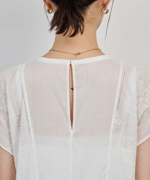 ROPE' / ロペ ロング・マキシ丈ワンピース | コットンエンブロイダリーレースワンピース | 詳細10