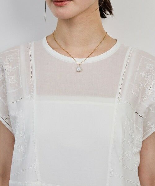 ROPE' / ロペ ロング・マキシ丈ワンピース | コットンエンブロイダリーレースワンピース | 詳細11