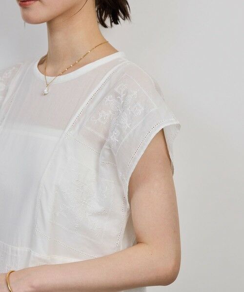 ROPE' / ロペ ロング・マキシ丈ワンピース | コットンエンブロイダリーレースワンピース | 詳細12