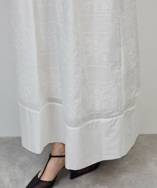 ROPE' / ロペ ロング・マキシ丈ワンピース | コットンエンブロイダリーレースワンピース | 詳細13
