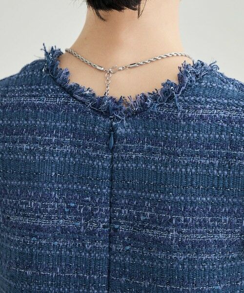 ROPE' / ロペ ロング・マキシ丈ワンピース | 【GIOLICA（ジオリカ）】別注TWEED V OP（ワンピース） | 詳細11