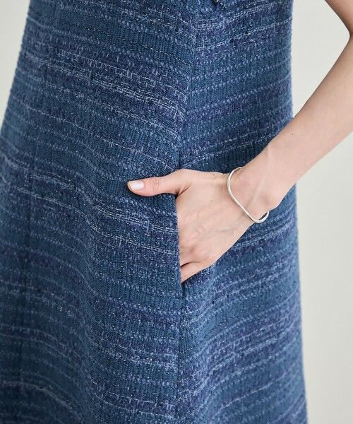 ROPE' / ロペ ロング・マキシ丈ワンピース | 【GIOLICA（ジオリカ）】別注TWEED V OP（ワンピース） | 詳細14